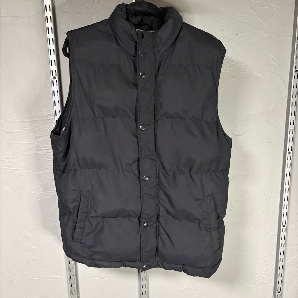 The Foundry Supply Co. Charcoal Puffer Vest